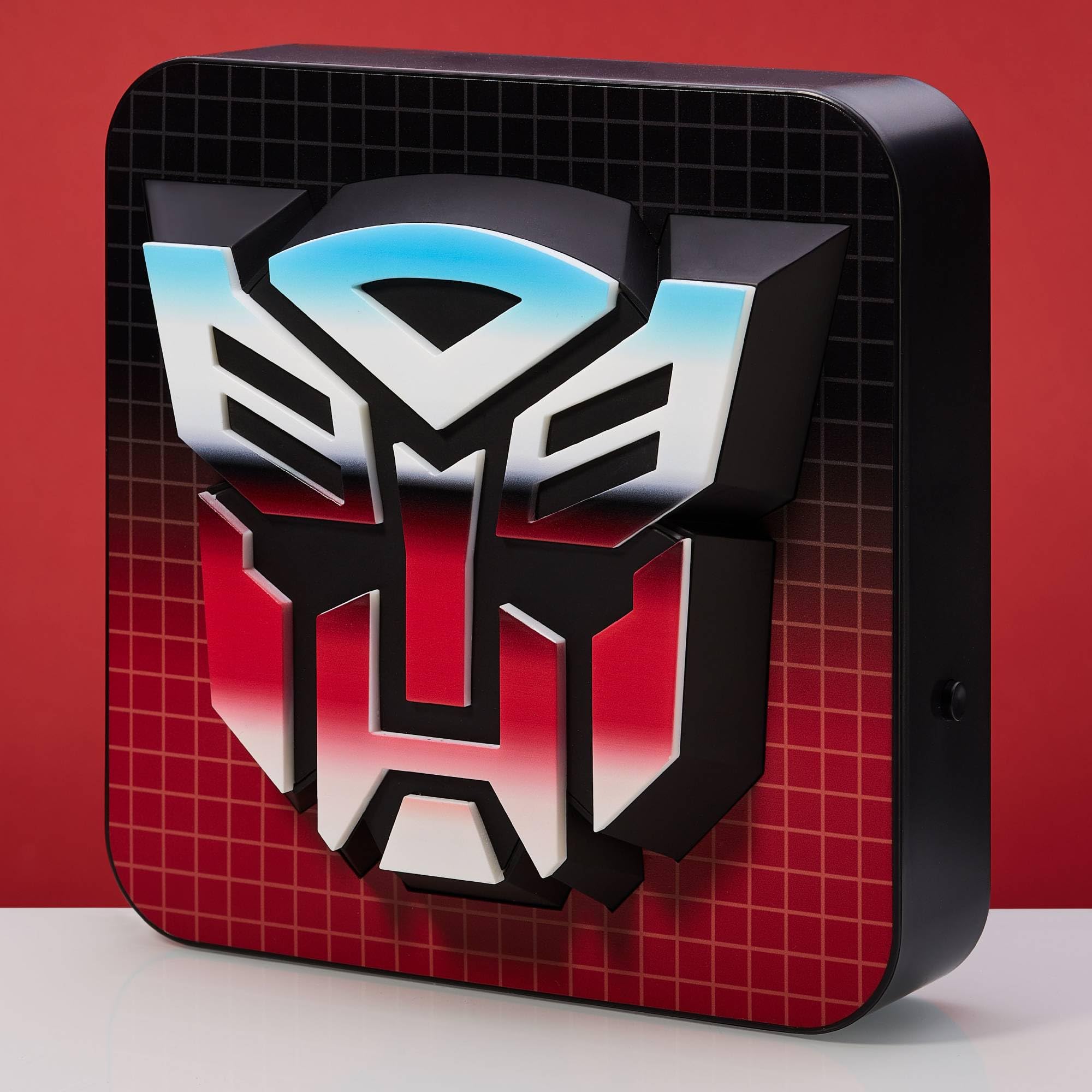 Numskull Transformers lampada scrivania logo 3D