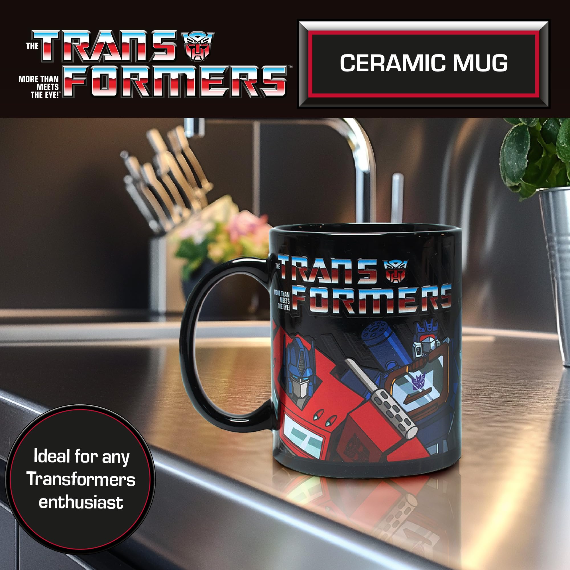 Transformers tazza ceramica futuristico 330 ml Autobot