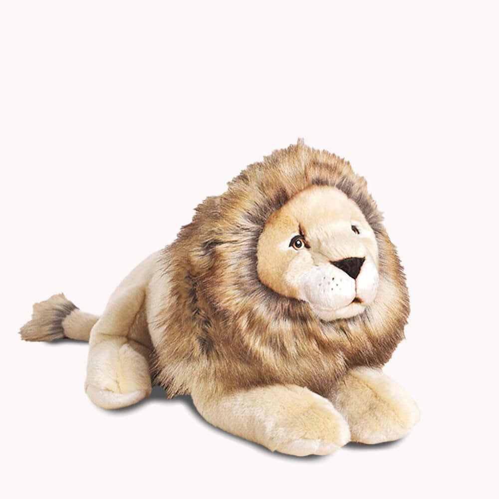 La Pelucherie Jungle Melchior leone peluche 40 cm criniera