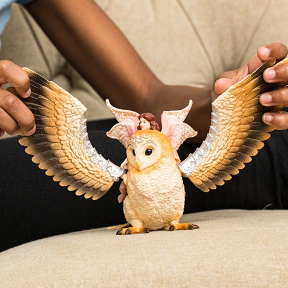 Schleich Bayala Fata Glam-Owl Set 2 Pezzi Action Figure
