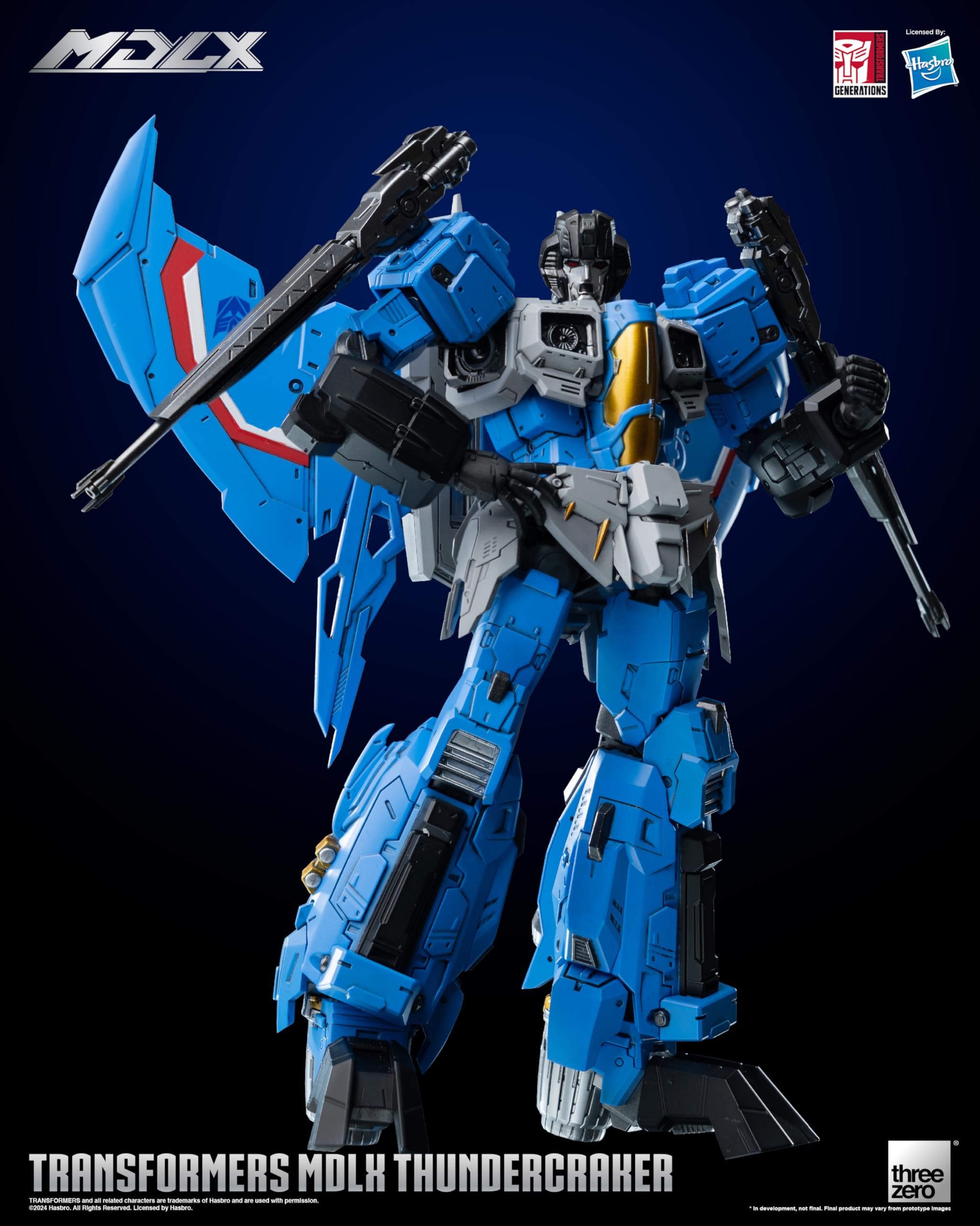 Transformers MDLX Thundercracker action figure 20 cm snodabile