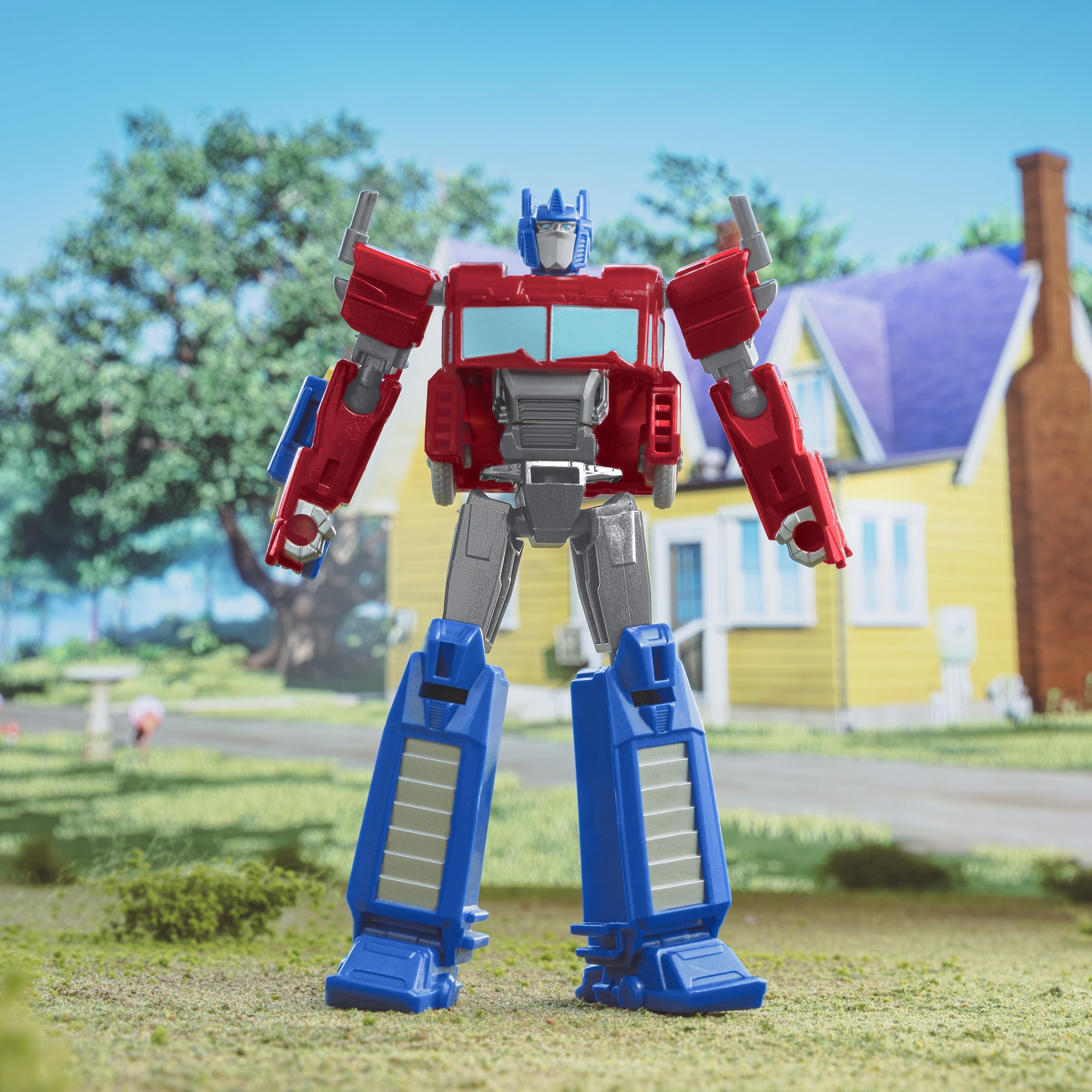 Transformers EarthSpark Optimus Prime action figure 12,5 cm