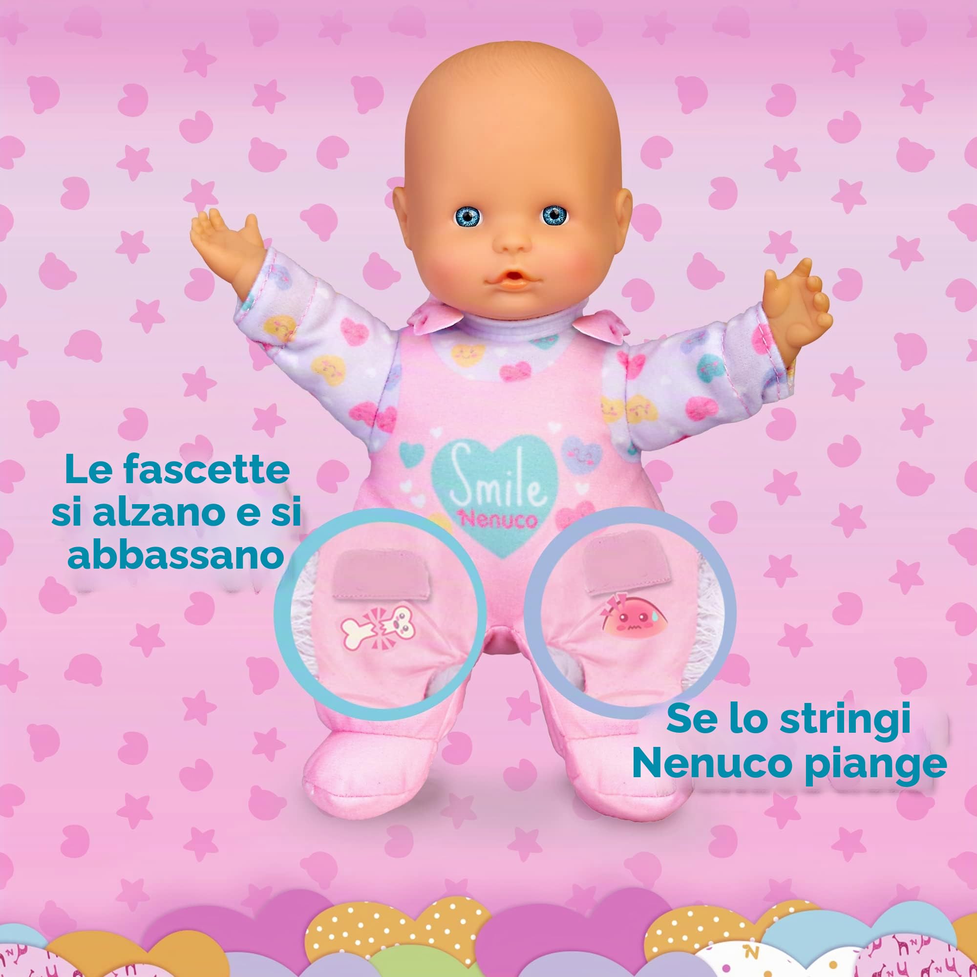 Nenuco Bambole Cerottini Bambola 25 cm Versione antica