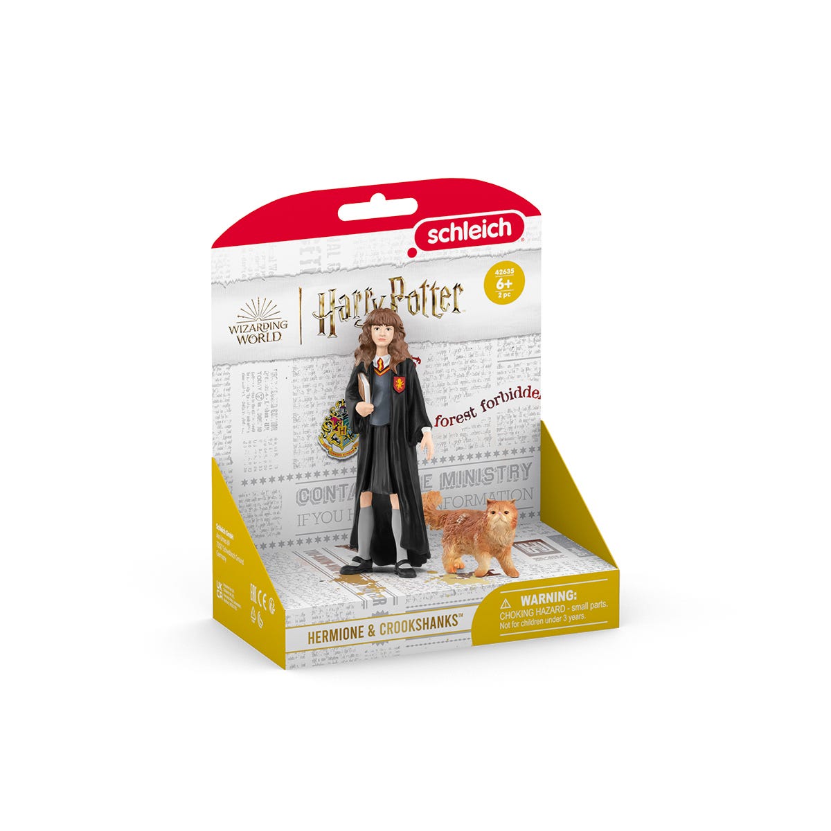 Schleich Harry Potter Hermione Granger e Grattastinchi figure