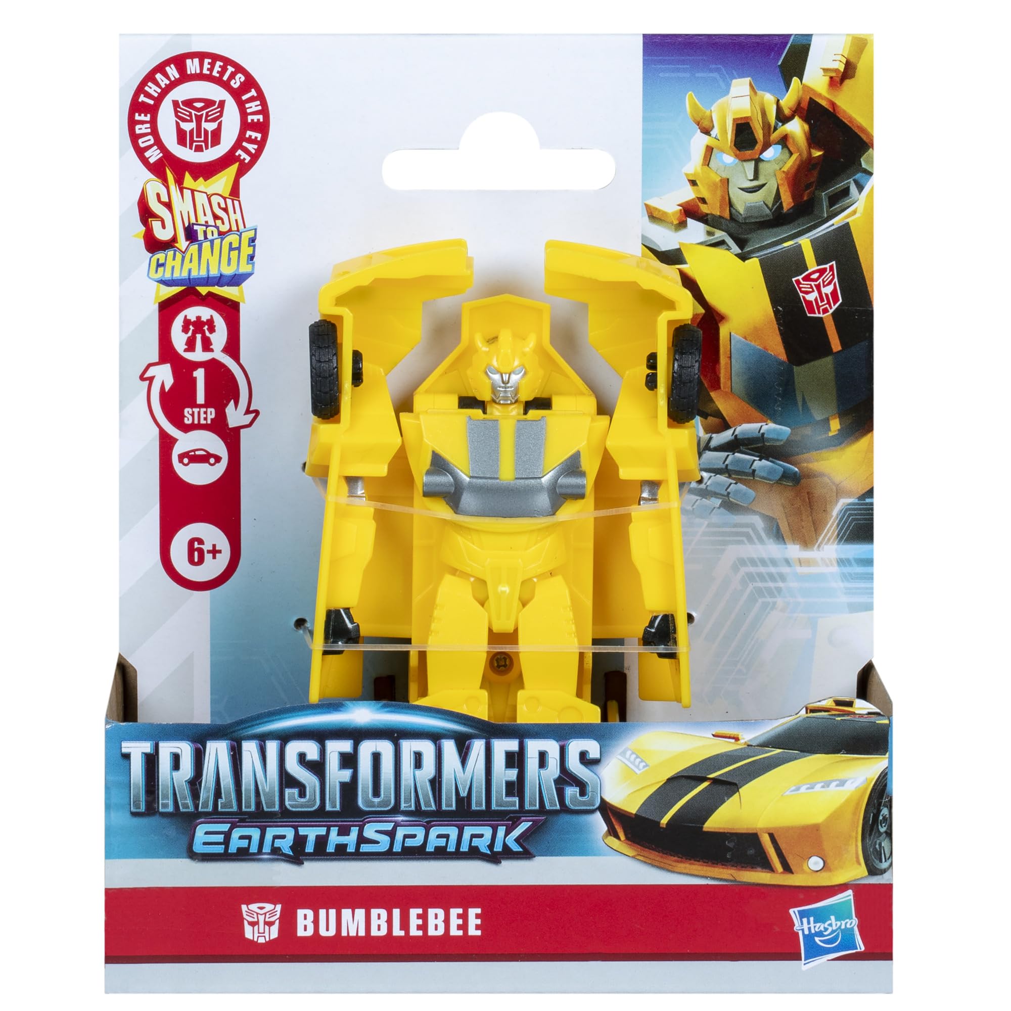 Transformers EarthSpark Bumblebee action figure 10 cm auto