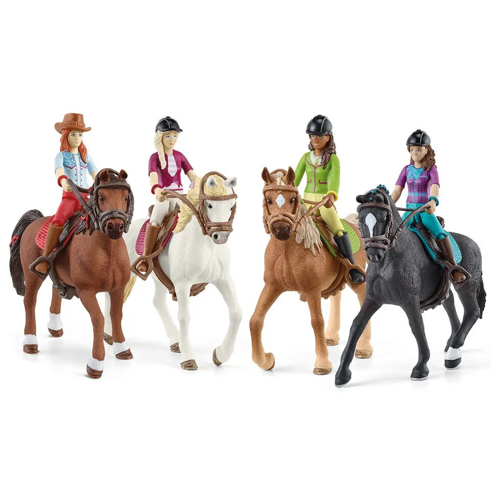 Schleich Horse Club Cavalcata 72221 con 4 cavalli