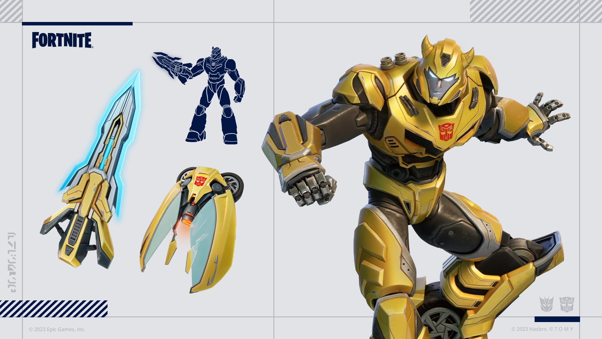Fortnite Pack Transformers gioco codice Code-in-Box