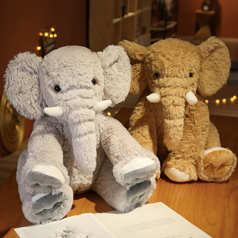 ToyalFriends More Animals Elefante 45cm Peluche Grigio Morbido
