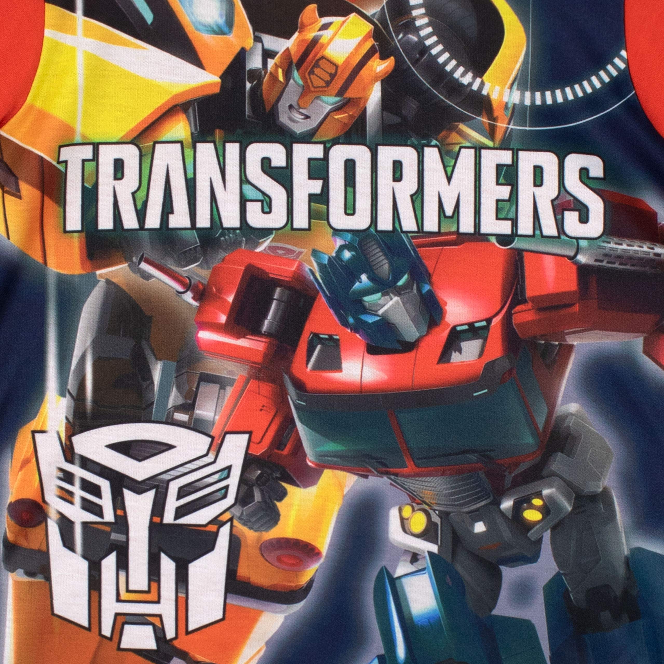 Transformers Pigiama Bambino 6-7 Anni Bumblebee Optimus Prime
