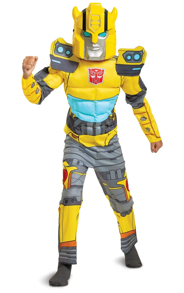 Transformers Bumblebee costume bambino tuta con maschera taglia M