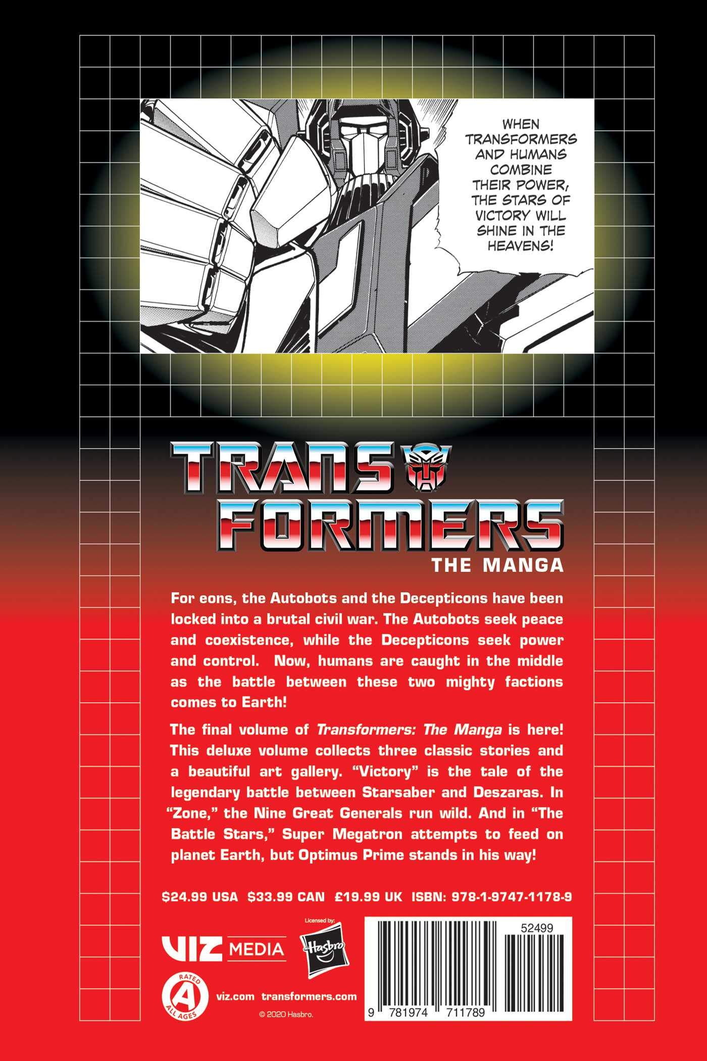 Transformers Manga 3 Comics Graphic Novel Volume 3