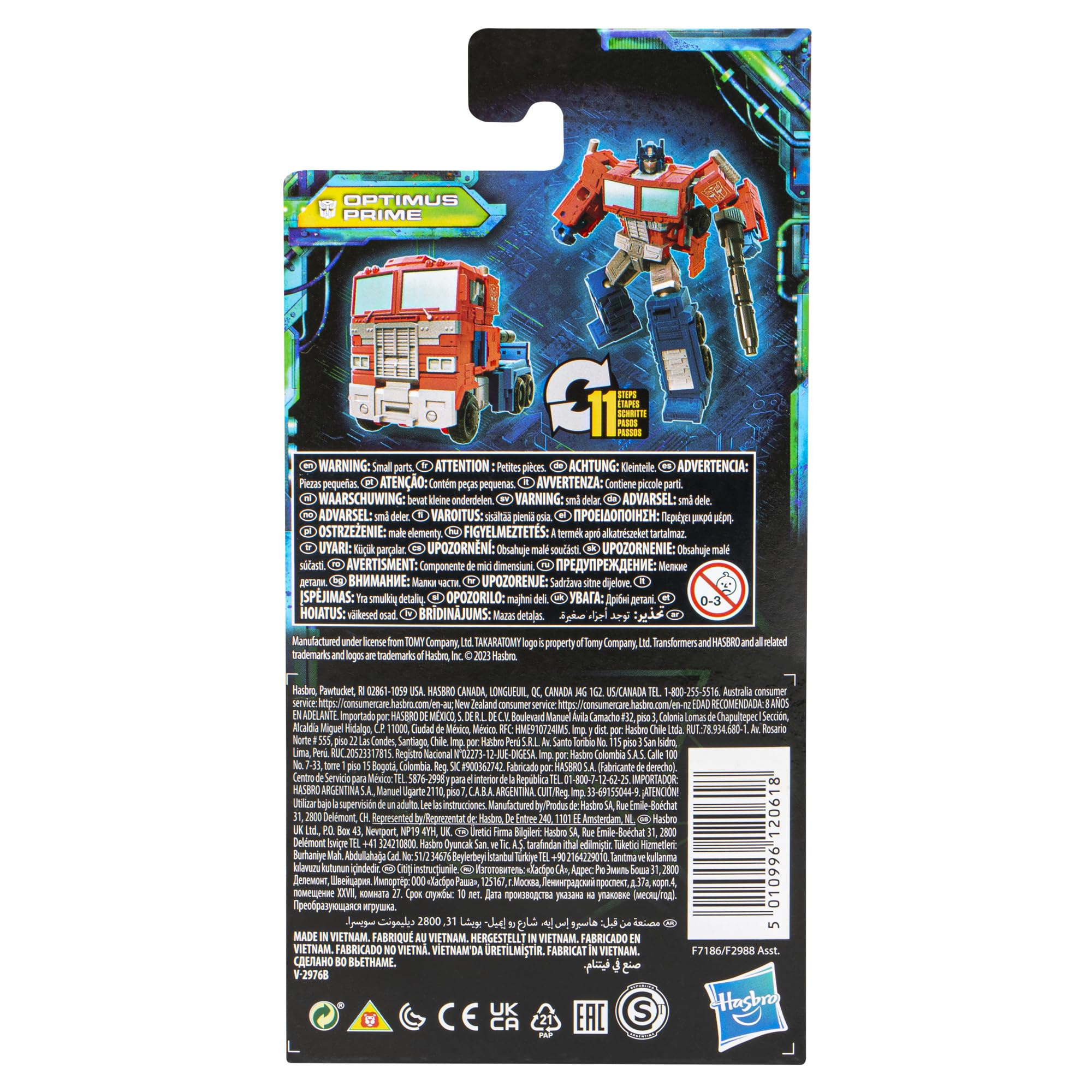 Transformers Legacy Evolution Optimus Prime action figure 8,5 cm