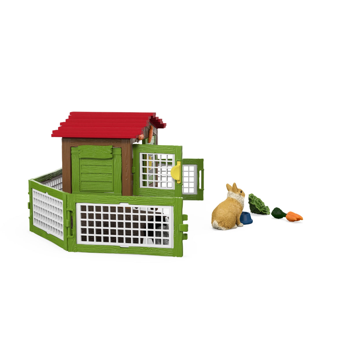 Schleich Farm World 42728 Conigliera playset con scivolo