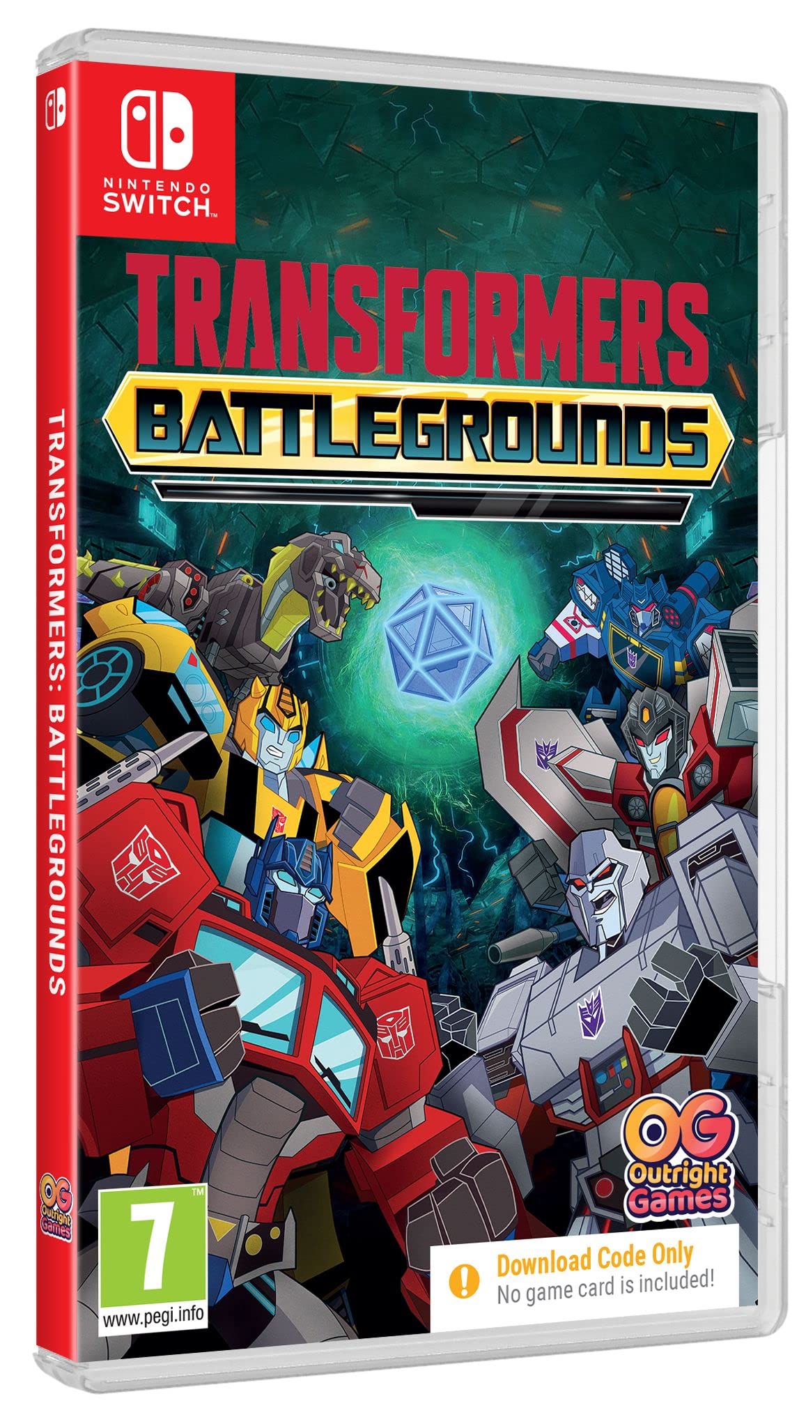 Transformers Battlegrounds Code in Box videogioco Switch