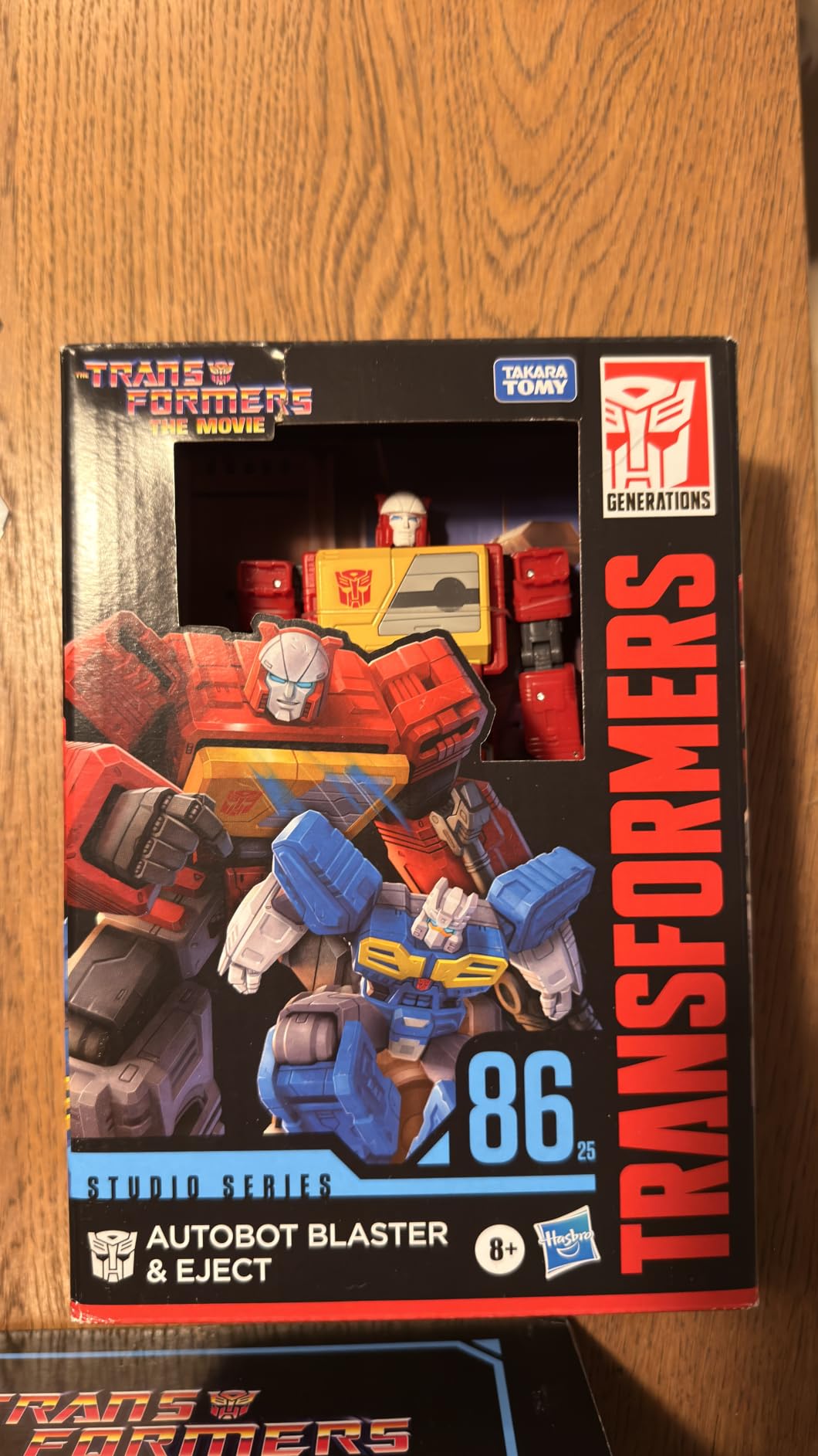Transformers Studio Series Blaster Eject 86-25 action figure 16,5cm