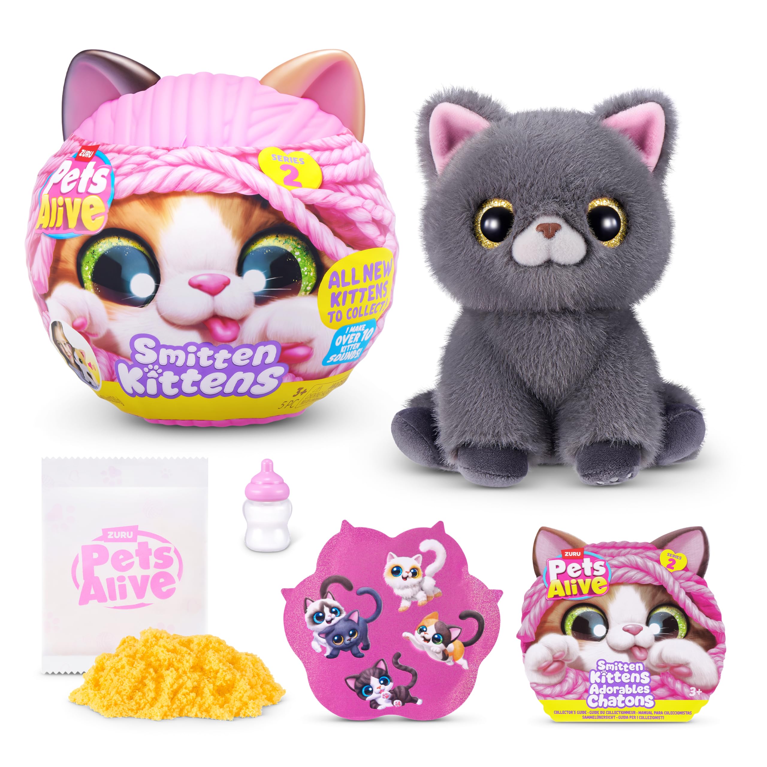Pets Alive Smitten Kittens British Shorthair peluche suoni