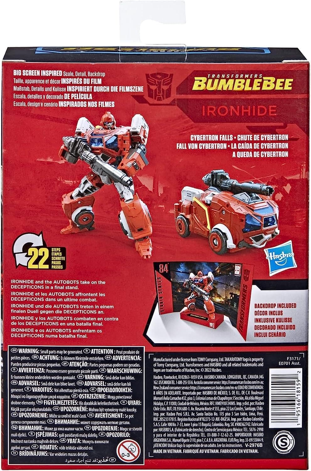 Transformers Studio Series 84 Ironhide Deluxe 11,4 cm