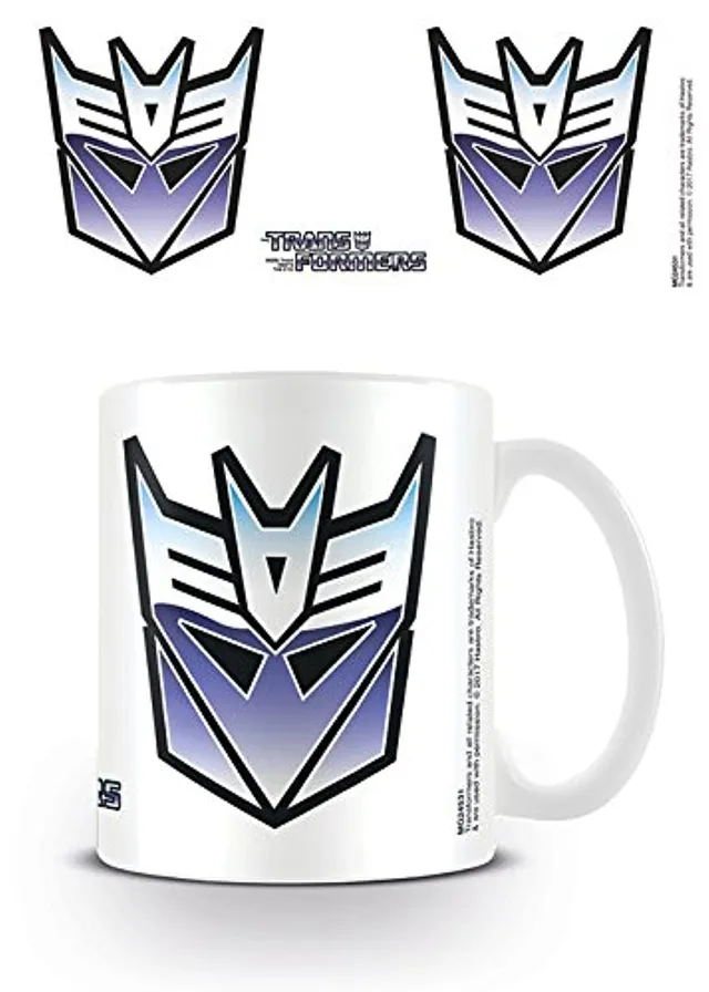 Transformers Decepticon tazza ceramica con scatola regalo