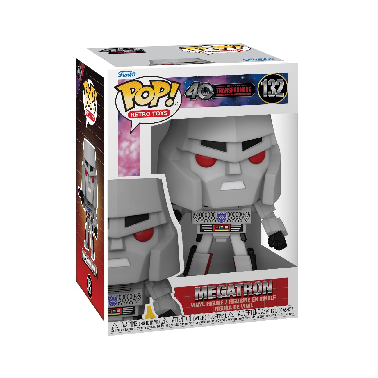 Funko Pop! Transformers G1 Megatron Figura Vinile 9,5 cm