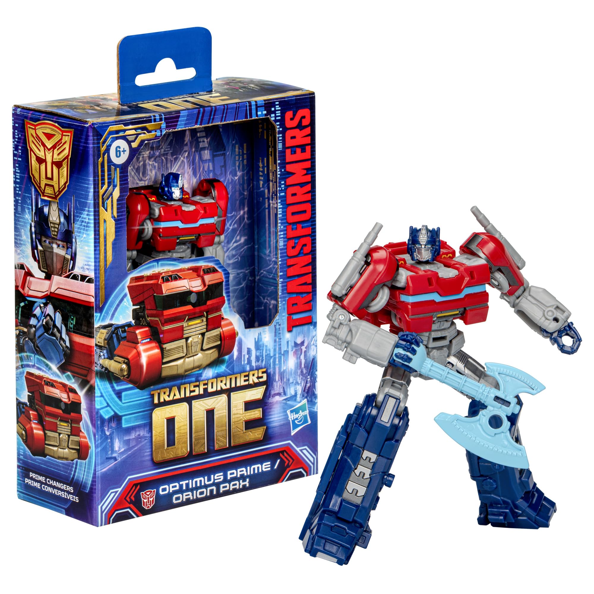 Transformers One Optimus Prime action figure 12,7 cm camion