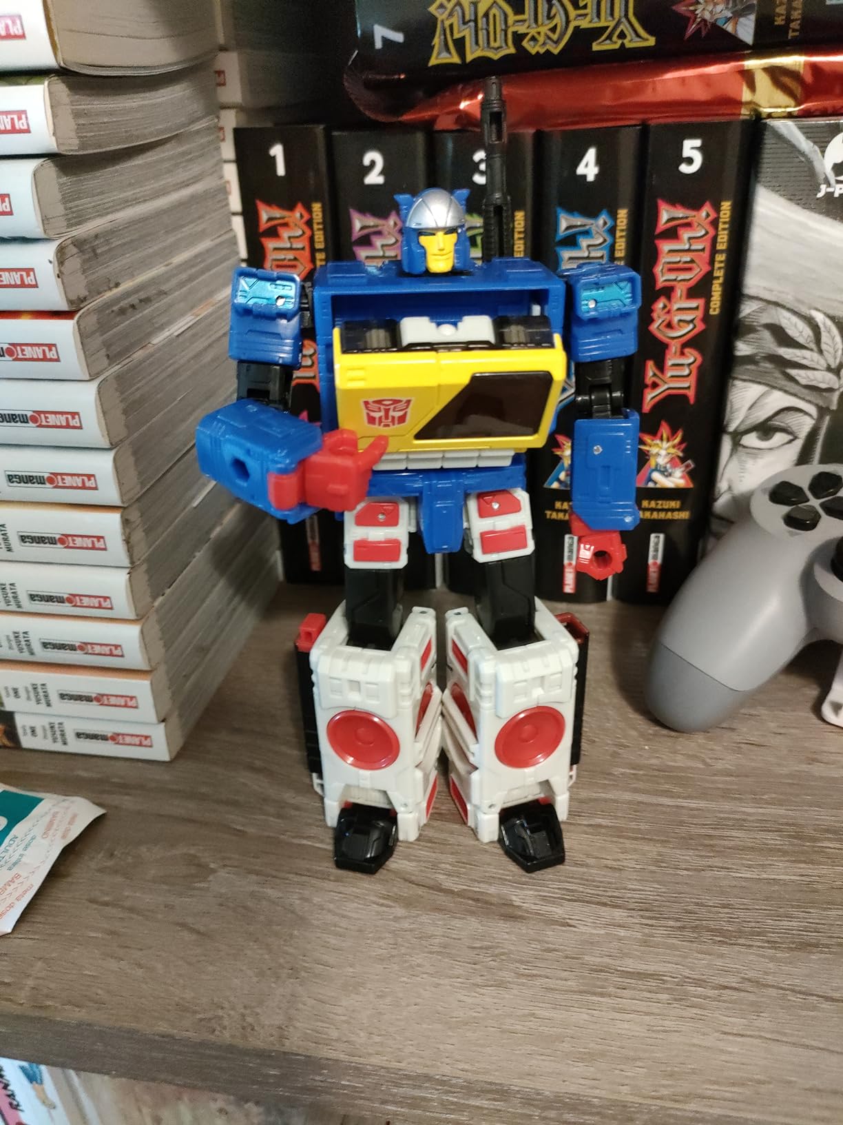 Transformers Legacy Twincast e Rewind action figure Voyager 17,5 cm