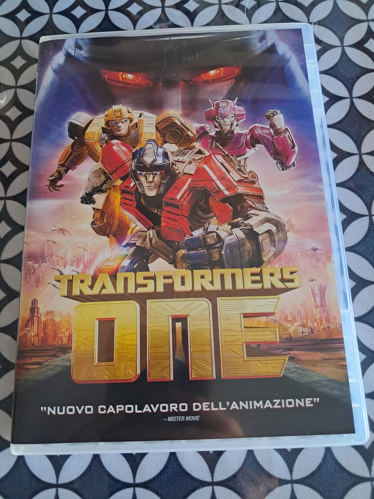 Transformers One 4K UHD Blu-ray film animazione origine Cybertron