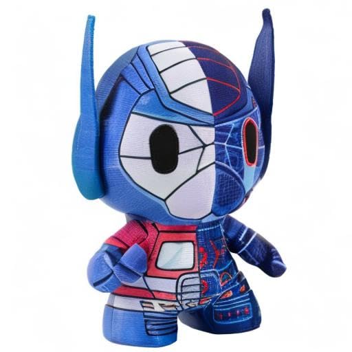 Transformers DZNR Optimus Prime peluche 19 cm What's Inside