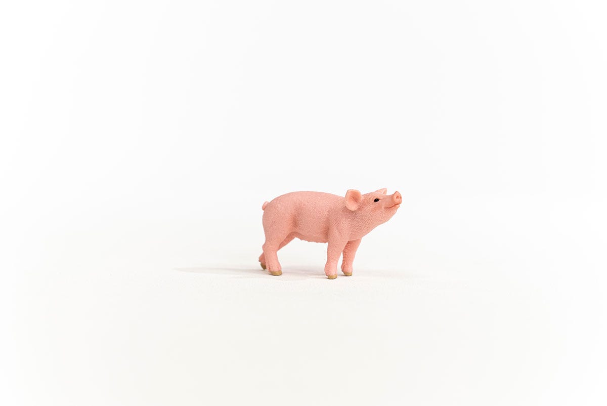 Schleich Farm World Maialino 13934 statuetta animale