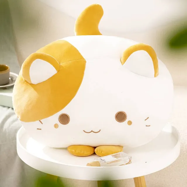 ToyalFriends Cats Gatto Peluche cuscino giallo 50cm morbido