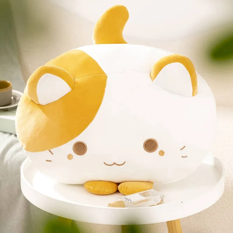 ToyalFriends Cats Gatto Peluche cuscino giallo 50cm morbido