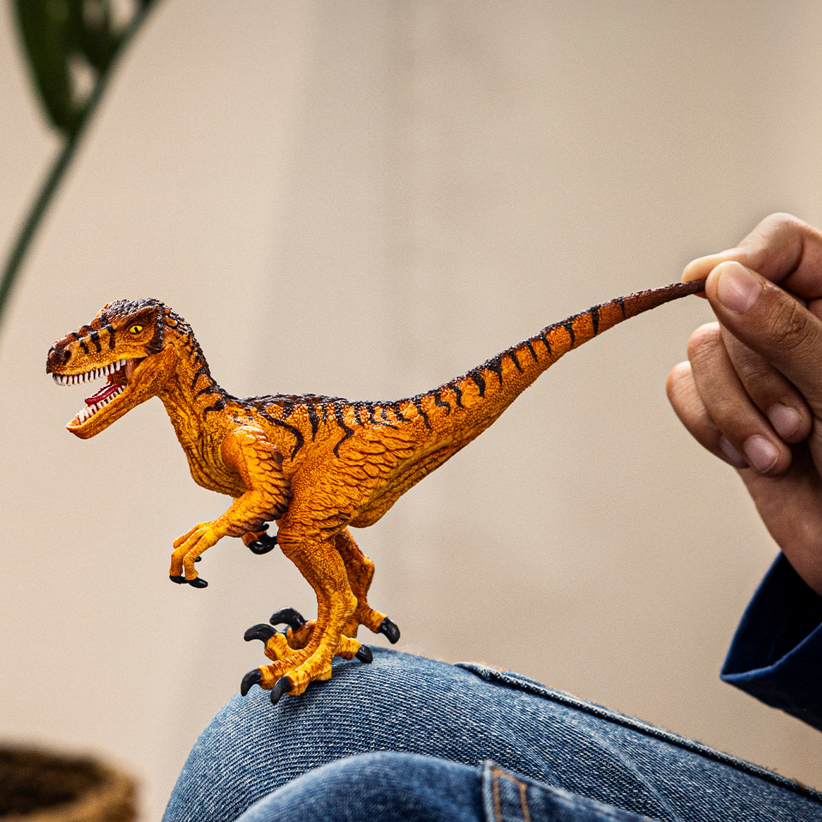 Schleich Dinosaurs Velociraptor Dinosauro Giocattolo 15045
