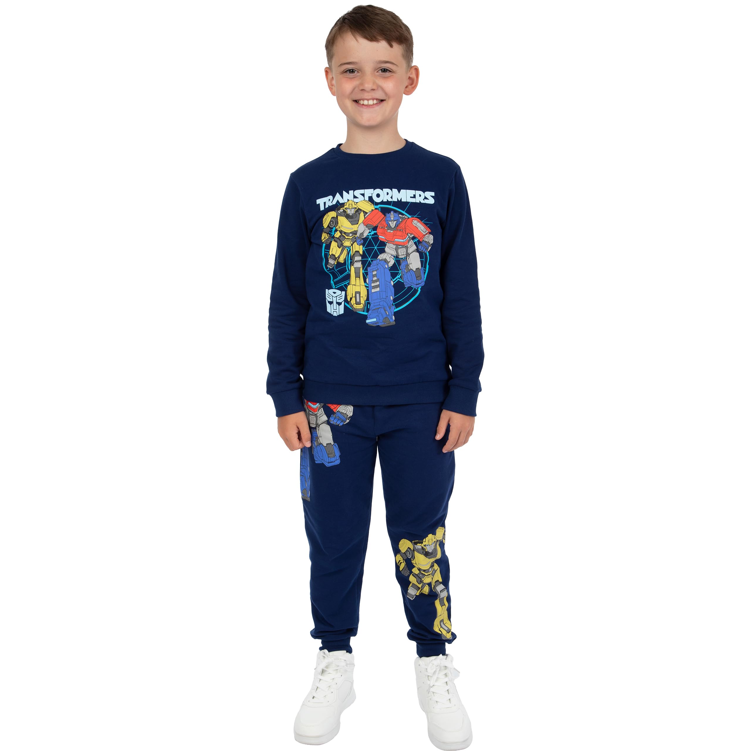 Transformers Tuta bambino Optimus Prime felpa e pantaloni 3-4 anni