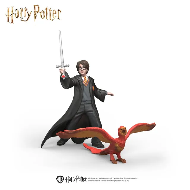 Schleich Harry Potter Harry Fawkes action figure spada