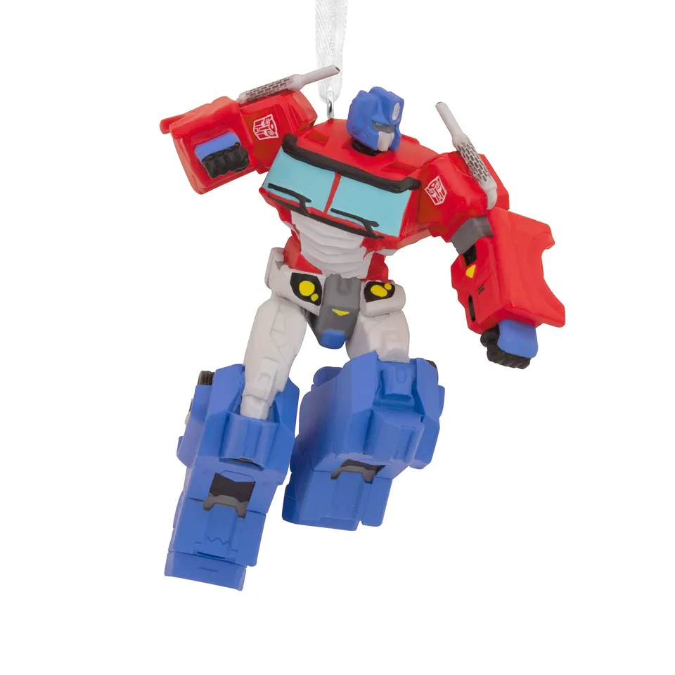 Transformers Hallmark Optimus Prime decorazione natalizia resina