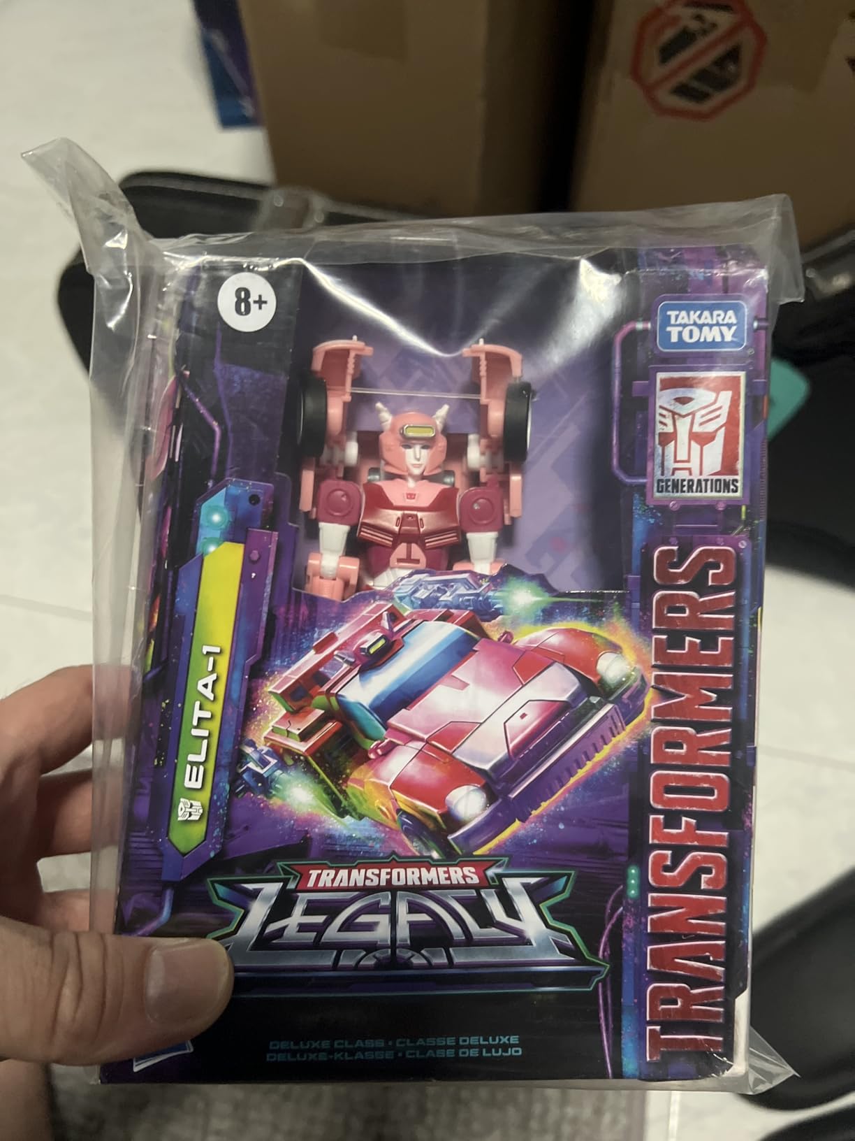 Transformers Legacy Elita-1 action figure 14 cm auto