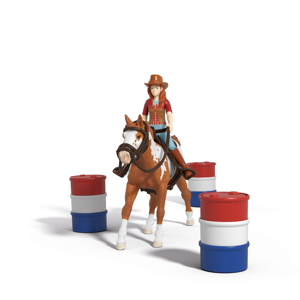 Schleich Horse Club Hannah West 42775 Playset Barrel