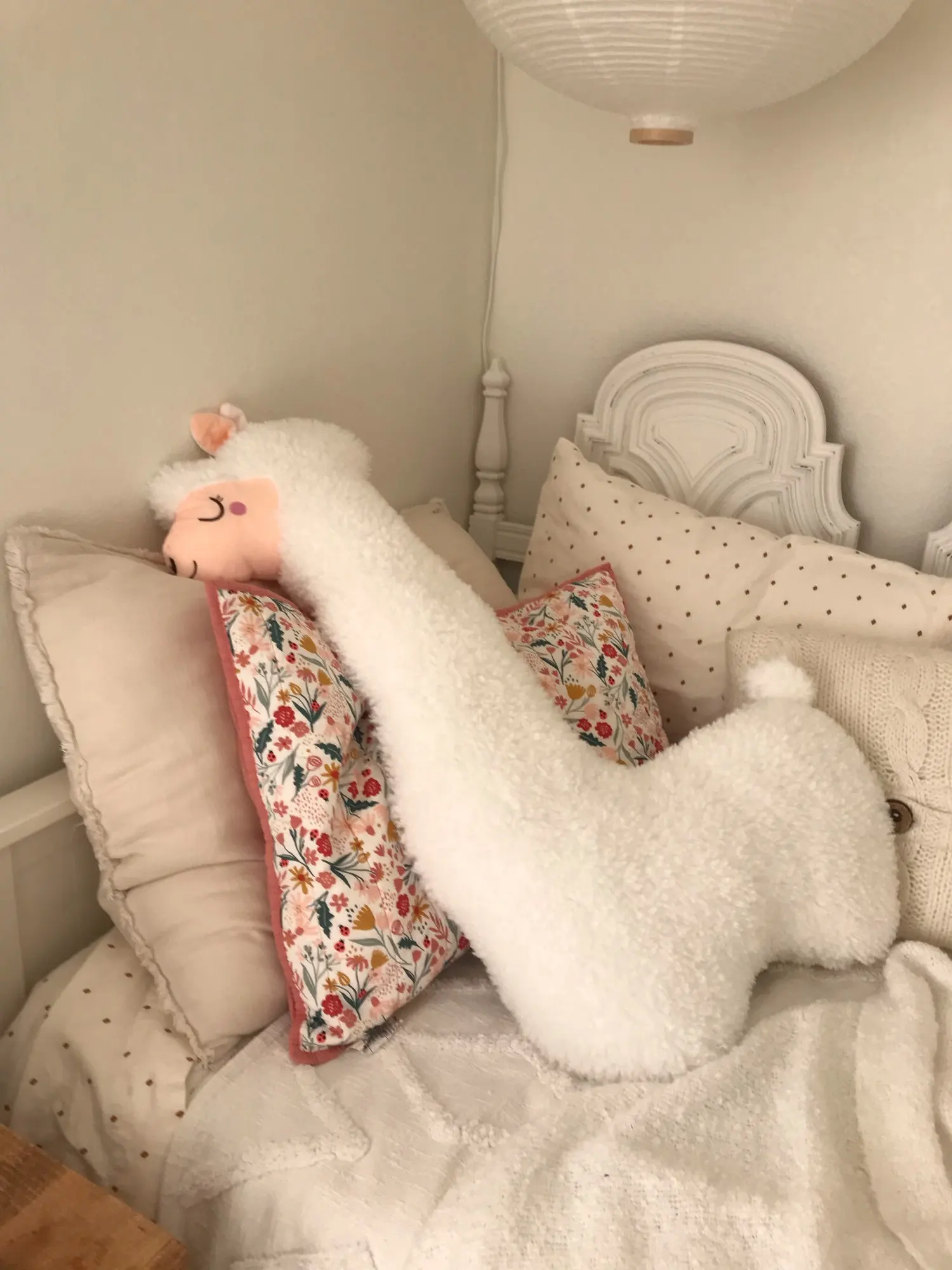 ToyalFriends More Animals alpaca peluche 100cm bianco morbido
