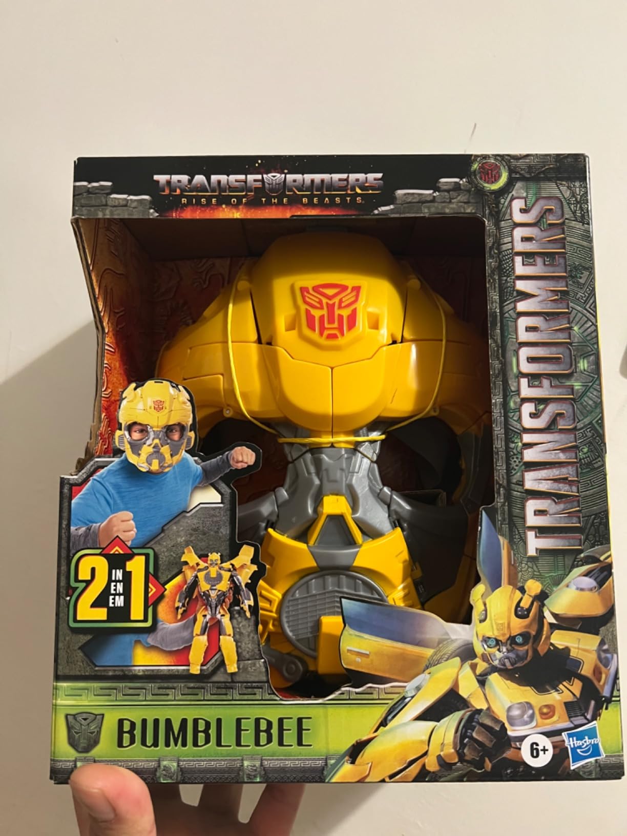 Transformers Risveglio maschera Optimus Primal 2in1 22,5cm