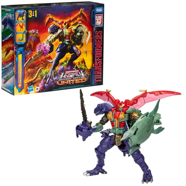 Transformers Legacy Magmatron action figure 25 cm dinosauro
