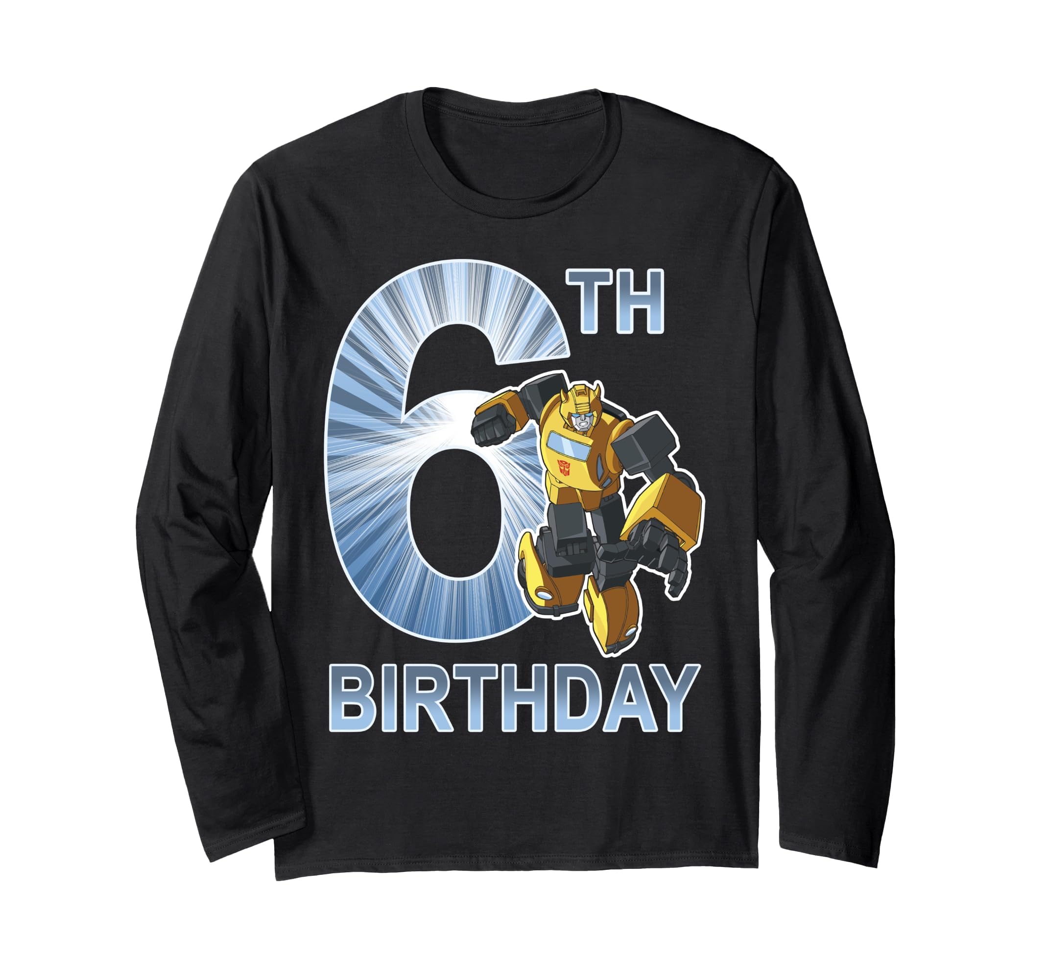Transformers 6th Birthday maglia a manica lunga grafica