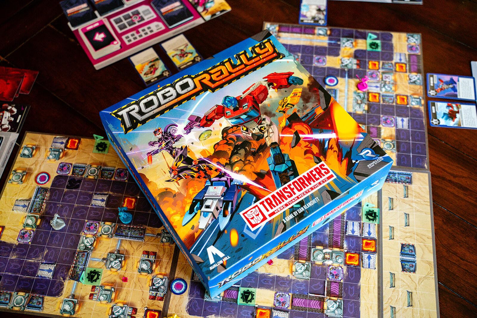 Transformers Robo Rally gioco da tavolo RGD02652 2-4 giocatori