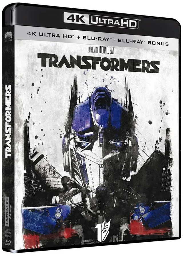 Transformers film 4K Ultra HD + Blu-Ray bonus