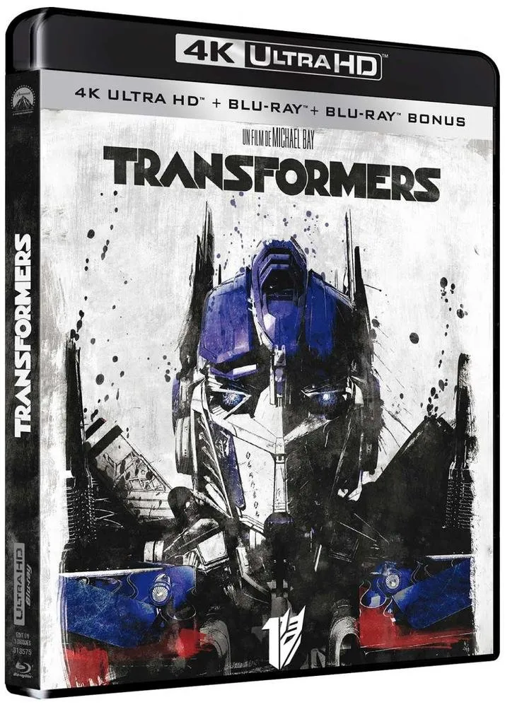 Transformers film 4K Ultra HD + Blu-Ray bonus