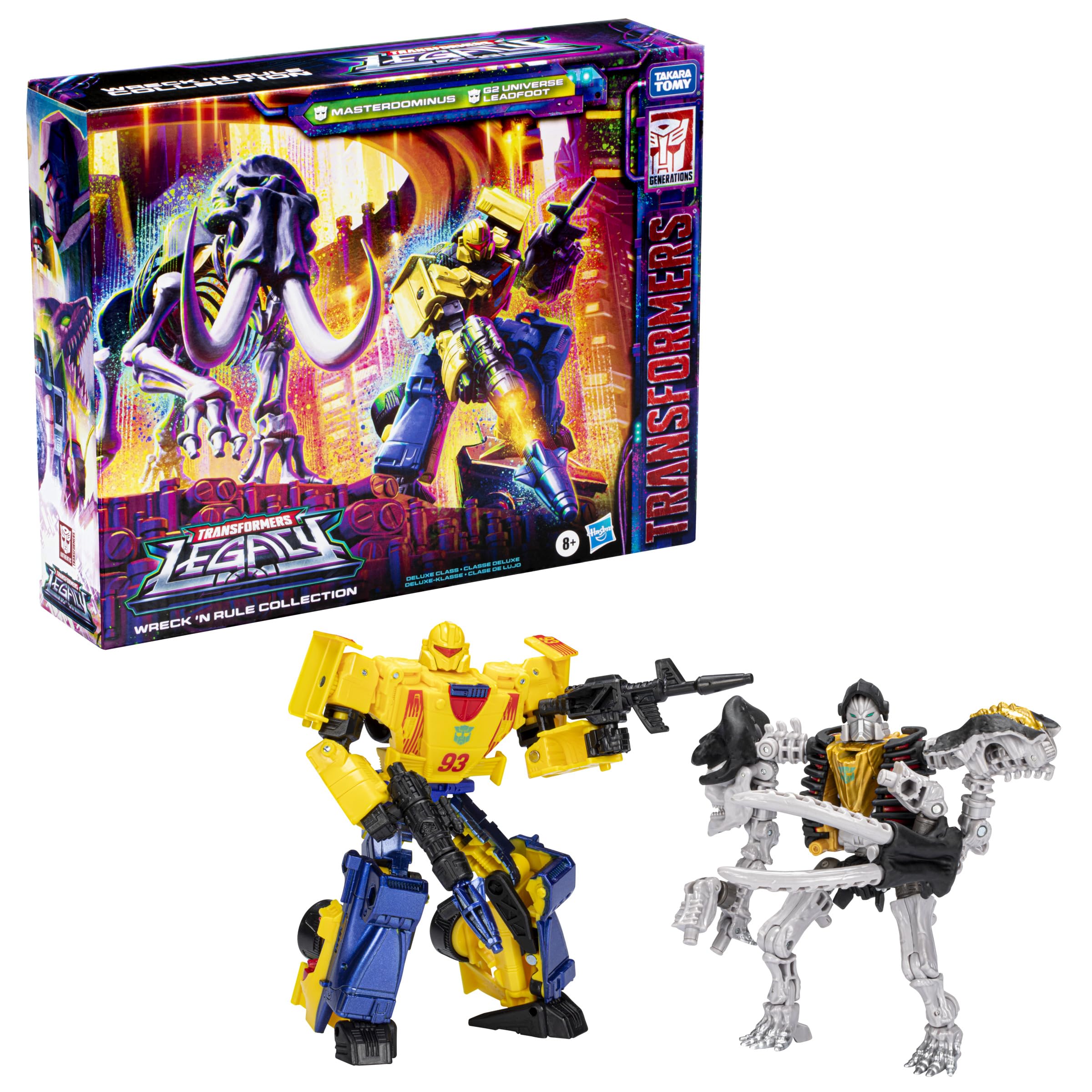 Transformers Legacy Leadfoot Masterdominus action figure 14 cm auto