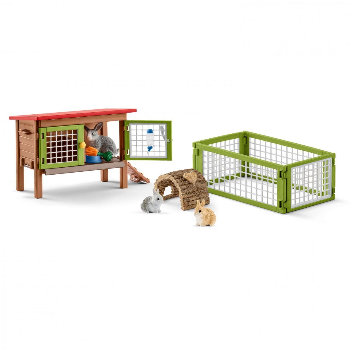 Schleich Farm World Conigliera 42420 set conigli 1 set