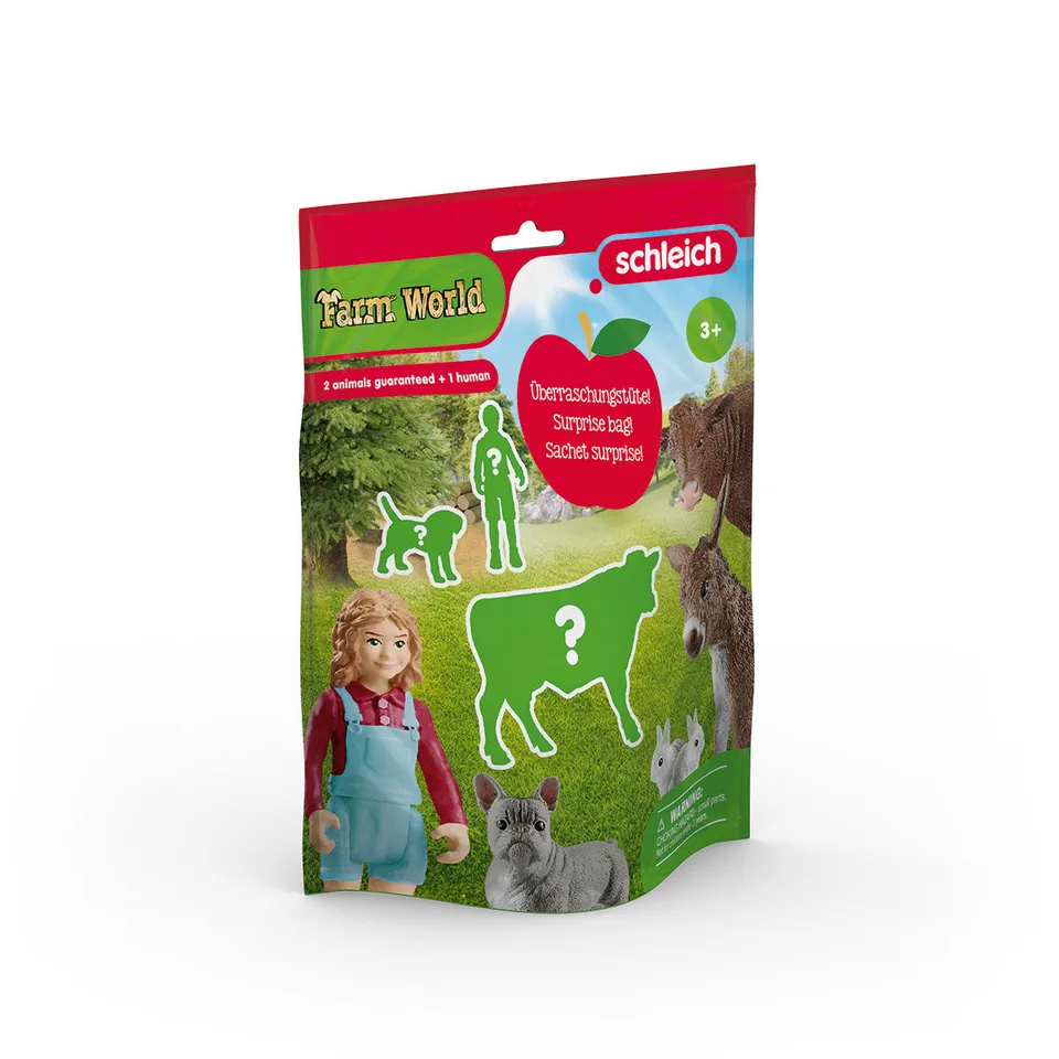 Schleich Farm World Borsa Sorpresa A88079 action figure set