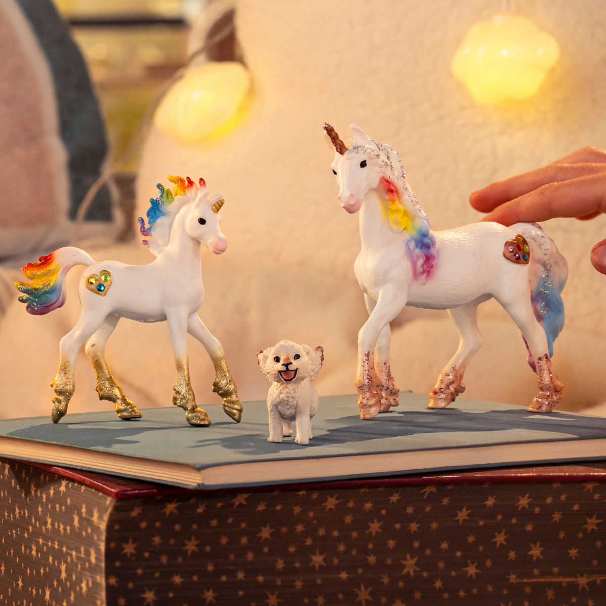 Schleich Bayala 72290 Set Magico unicorno cane alato