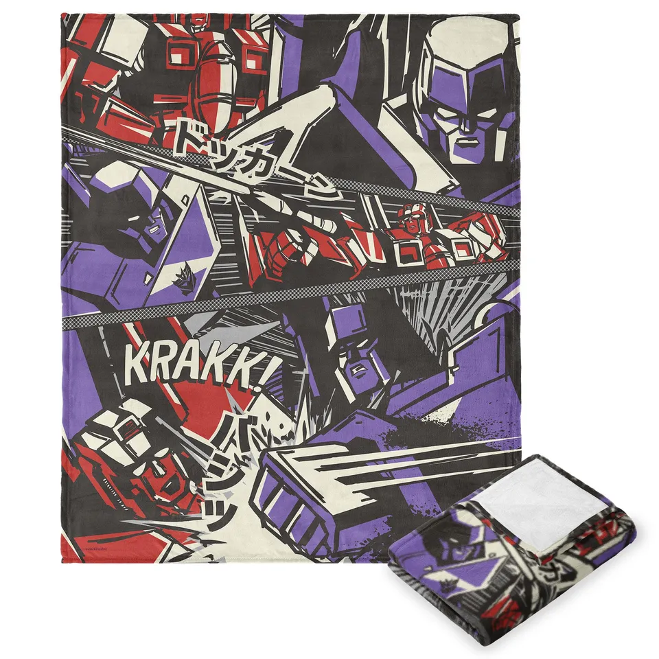 Transformers Comic Battle coperta 127x152 cm poliestere