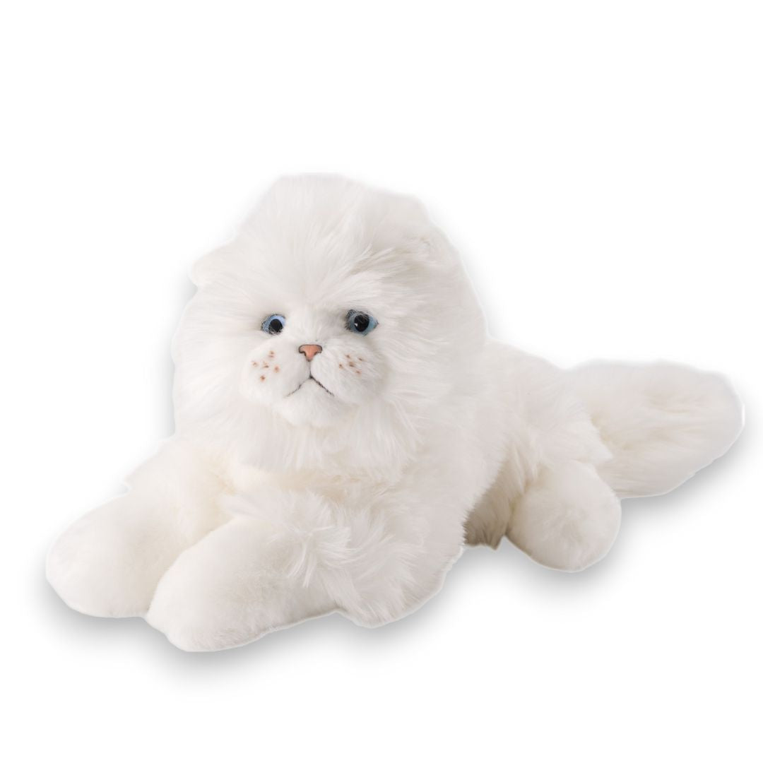 La Pelucherie Cats Oscar gatto peluche 20 cm bianco