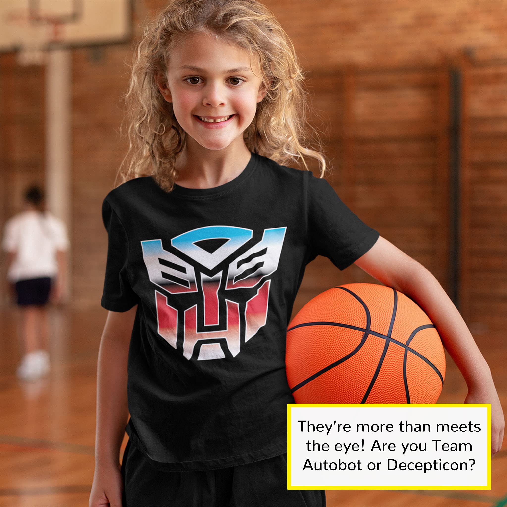 Transformers Autobots Logo maglietta nera XL ragazze ufficiale